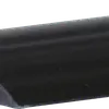 Gummibodenleiste 76×17mm 1.5m schwarz 