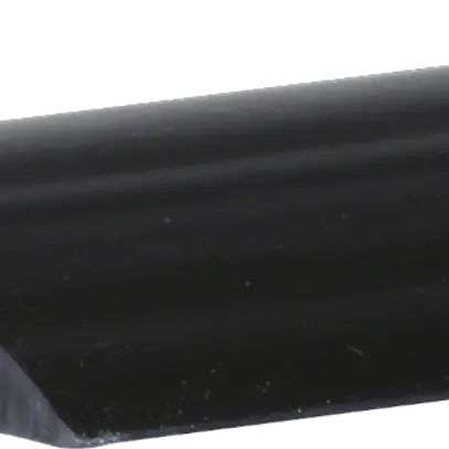 Copricavo per pavimento in gomma 76×17mm 1.5m nero 