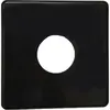 Placca di copertura 1×III 43mm nero 