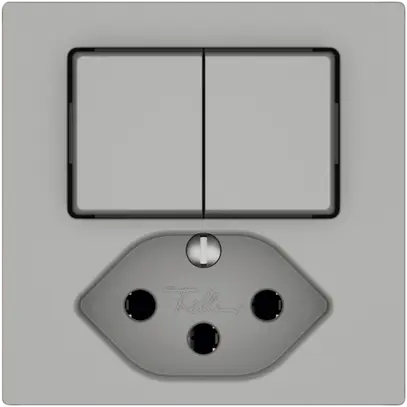 Combinazione EDIZIO.liv SNAPFIX® 2×schema 3+T13 grc 