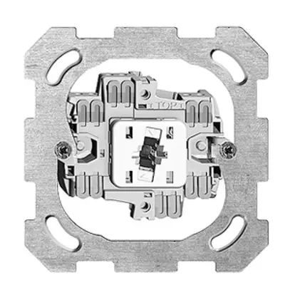Inserto pulsante luminos.FH 6/1L orient. LED blu 