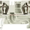 Durchgangs-Reihenklemme WKFN 0.13…6mm² 32A 800V 2×Federz.1 Et.Hutschiene TH35 gr 