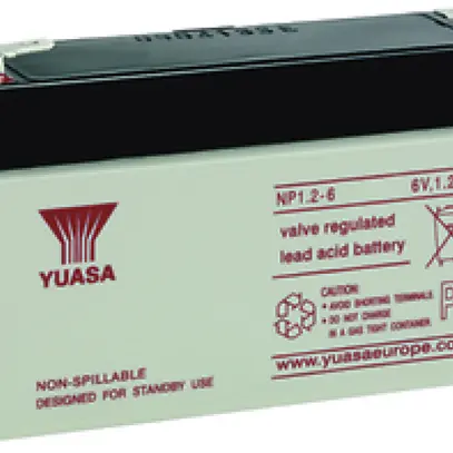 Accu Yuasa NP 1.2-6 6VDC 1.2 Ah 