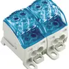 Blocco ripartizione Weidmüller 2×25/4×16+6×10 mm² blu 
