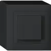 Interruttore pulsante AP kallysto 6/1L nero 