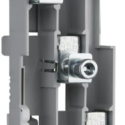 Bloc de bornes de connexion Hager Ø16…120mm² profilés à double T et plats 5mm 