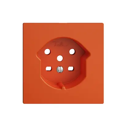 Placca frontale EDIZIOdue T15 arancione 