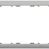 Cadre de recouvrement EDIZIOdue colore pour KNX-Panel 7" silver 