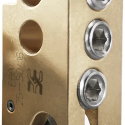 Borne de distribution de potentiel WM EBB 25-50/16 connexion à vis 3 connexions 