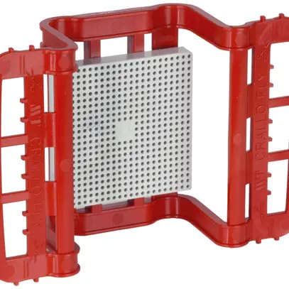 Montageplatte MT Crallo-Fly rt/gu inkl.Dosenträger 