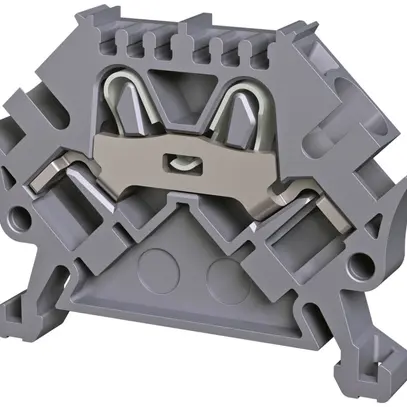 Morsetto di passaggio componibile WZ 0.5…4mm² 32A 800V push-in 2×1 DIN 35mm gr 