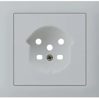 Kit frontal INC G3 kallysto pour prise INC G3 1×T15 cadre à visser gris clair 