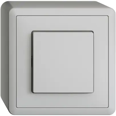 Interrupteur AP EDIZIOdue 3/1P gris clair 