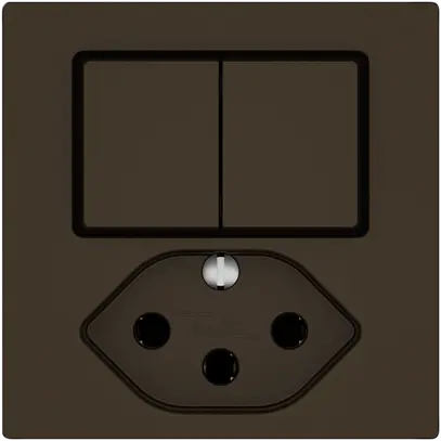 Combinazione EDIZIO.liv SNAPFIX® 2×schema 3+T13 ma 