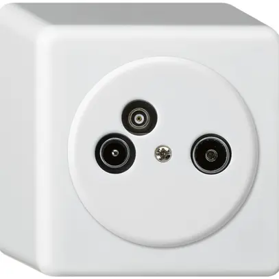 Presa d'antenna AP TV-R-Dati basico 2GHz 10.5db bianco 