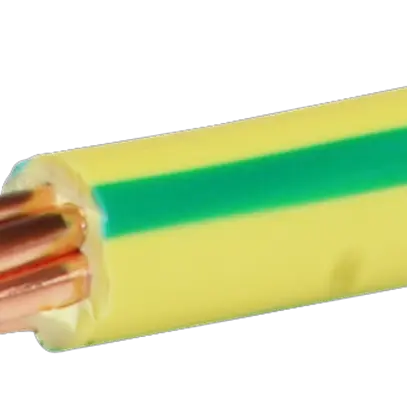 Corde d'installation T 16mm² vert-jaune Eca 