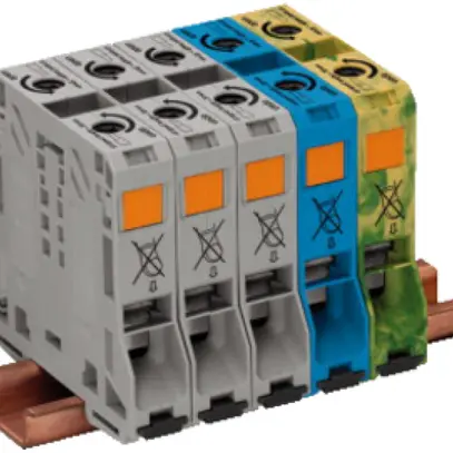 Kit di corrente trefasi WAGO 50mm² 