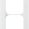 UP-Abdeckrahmen kallysto.trend 4×1 weiss 94×274mm 