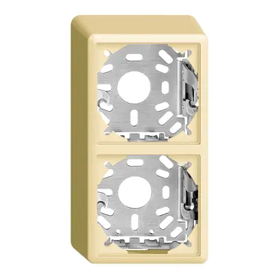 Kappe mit Grundplatte 54/39mm für Kombination FX vertikal/horizontal vanille 