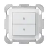 Interruttore per tapparelle INC kallysto con 2 tasti di comando bianco 