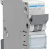 Disgiuntore Hager MCB quickconnect 1P 230V tipo C 10A Icn 6kA 1UM 