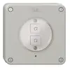 Pulsante scena INC 2 scene verticale/2T NEVO Wiser grigio chiaro 