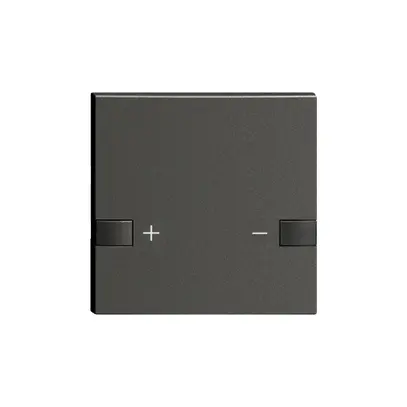 Pulsante 1/1 ZEP, +/- nero 