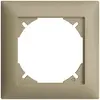 Abdeckrahmen EDIZIOdue 1×1 sand 