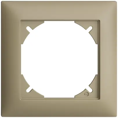 Cadre de recouvrement EDIZIOdue 1×1 sand 