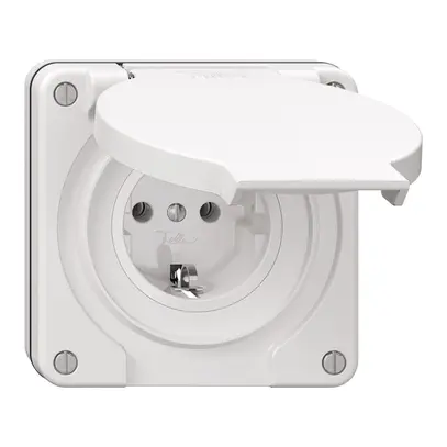 Presa NUP NEVO, SCHUKO, bianco 