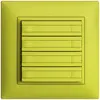 Poussoir ENC KNX 4× EDIZIOdue lemon RGB sans LED avec insert papier 
