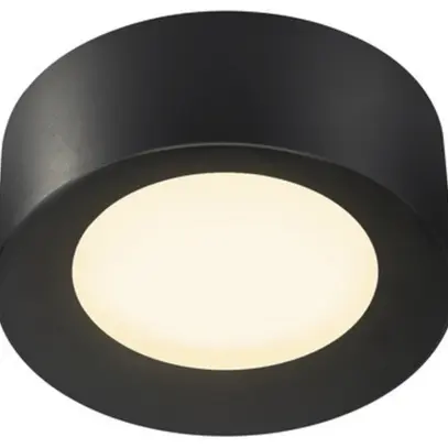 Plafoniera LED SLV FERA 25 DALI 19.5W 1650lm 3000/4000K Ø200×75mm nero 
