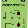 Relais d.signal AMD ComatReleco C203.06 230VAC 2C Ag/Au 0.5A 125VAC/2A 30VDC LED 
