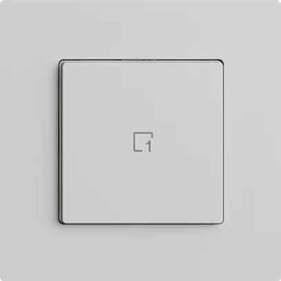 Poussoir scène 1 scène/1T Edue Wiser gris clair 