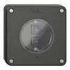 Stazione secondaria INC 1K/2T per dimmer NEVO Wiser nero 