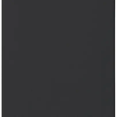 Placca di chiusura Hager FLF 3/5 con molle plastica per ritaglio metallo nero 