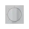 Kit di copertura kallysto interruttore rotativo 0123 grigio chiaro 
