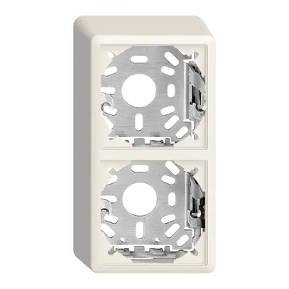 Capot avec plaque de base 54/39mm pour combinaison FX vertical/horizontal blanc 