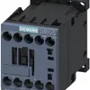 Contacteur de puissance Siemens SIRIUS 3RT2 S00 24VDC 3L 7A (+1O) à vis 