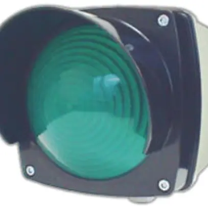Feu de signalisation LED Comax SAL 230VAC vert IP65 