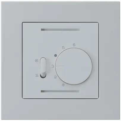 Termostato INC Hager kallysto.pro, con interr.di riscald./raffred., grc 