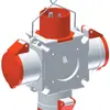 Distributeur en croix Bals 3×CEE 5P 32A 400V 6h 