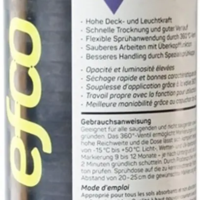 Spray de marquage TILCA MAR FLUO OFA FLUO fluorescent jaune 500ml 