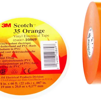 Isolierband Scotch 35 19mm×20m orange 