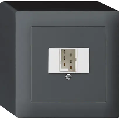 Boîte AP kallysto 1×TT83 anthracite 