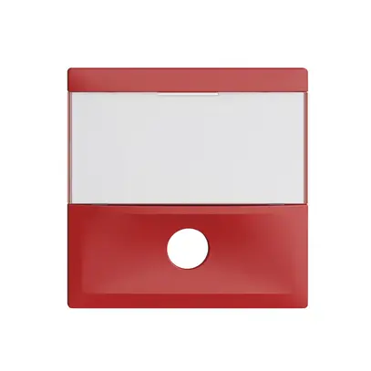 Plaque frontale EDIZIOdue berry pour contact de sonnerie 