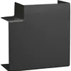 Angle plat Hager tehalit.LF 110×60mm noir IP30 