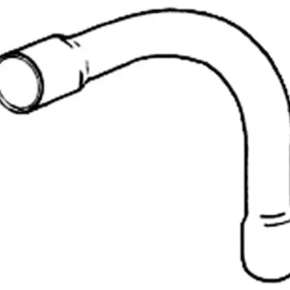 Coude réduit acier A4 M16 