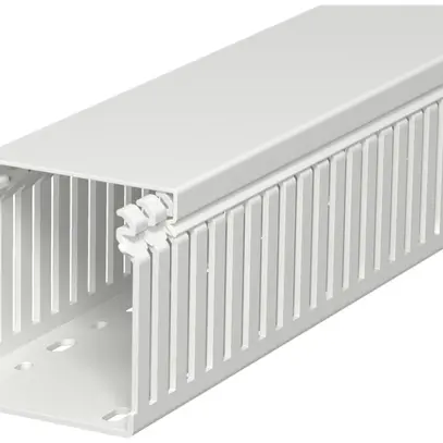 Canale di cablaggio Bettermann LKVH 75×75mm senza alogeno grigio chiaro 