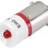 LED single EAO T3 1/4 BA9s 24VAC/DC, 15mA, blanc 
